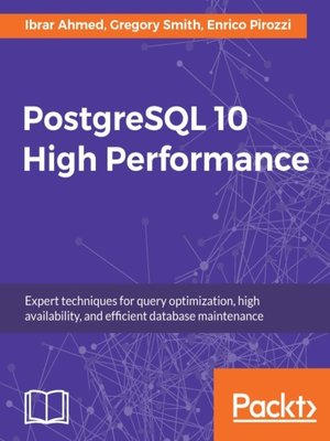cover image of PostgreSQL 10 High Performance